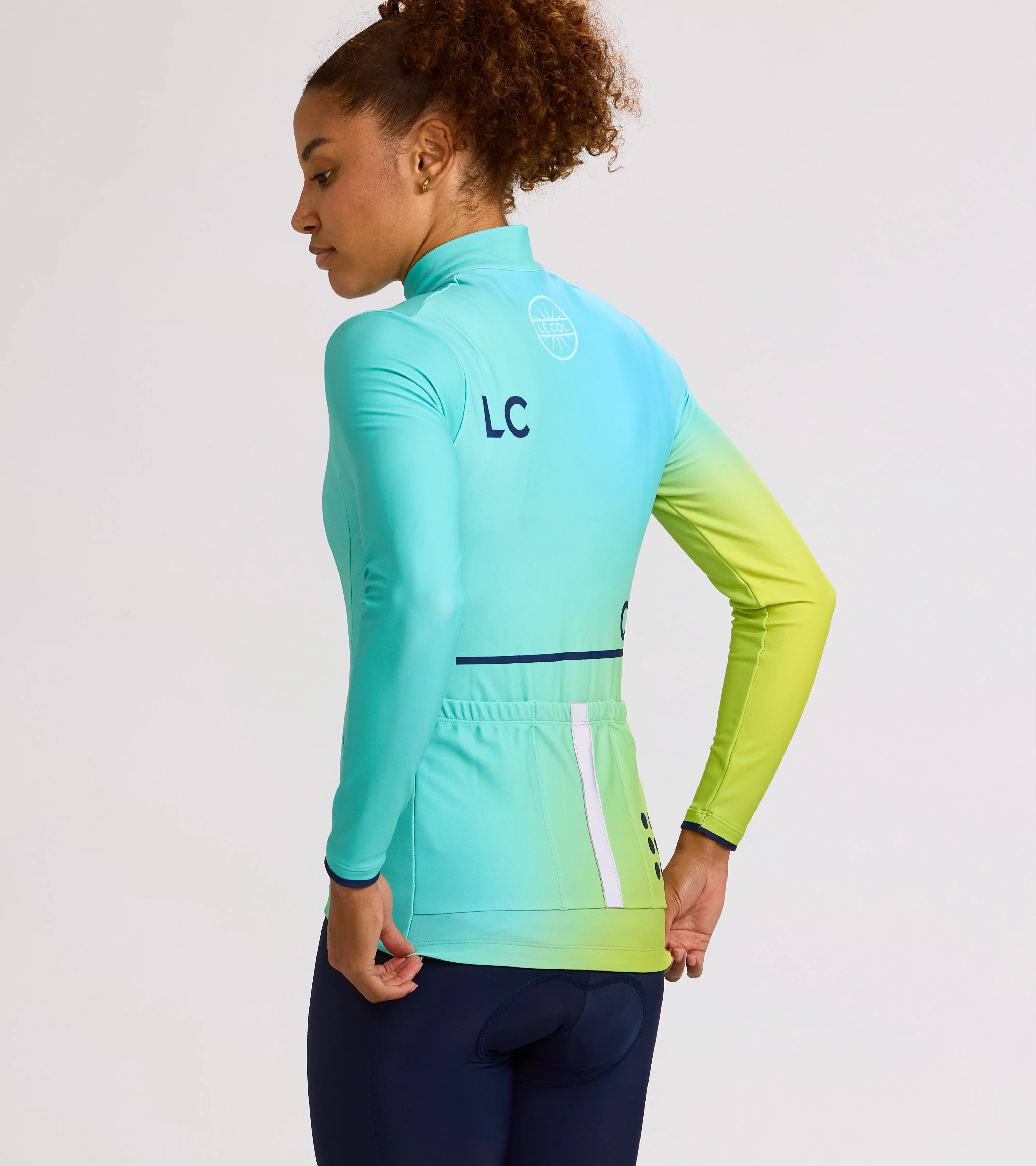 LC__CC Womens Pro Aqua Zero Long Sleeve Jersey - Image 10