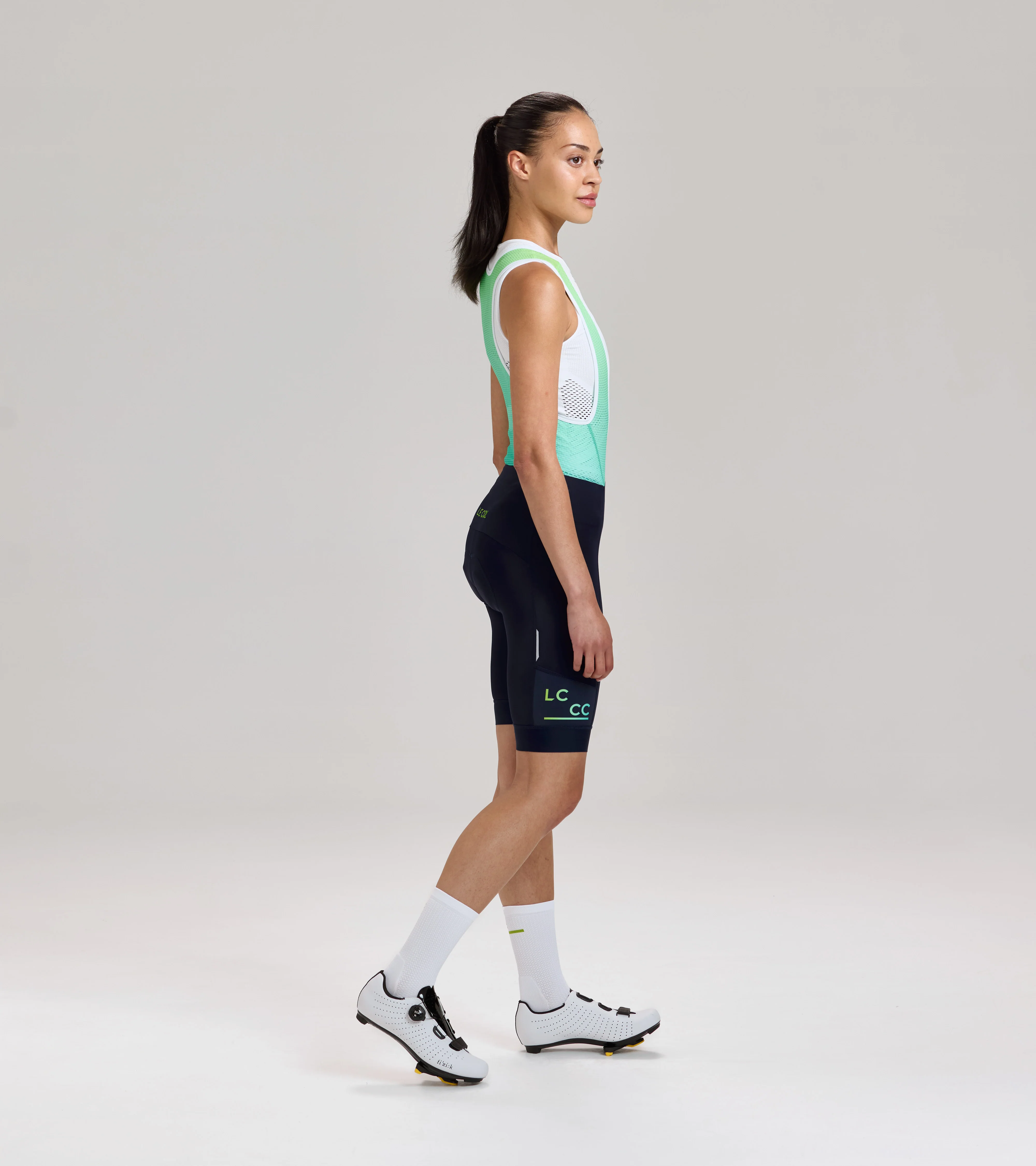 LC__CC Womens Sport Bib Shorts - Image 3