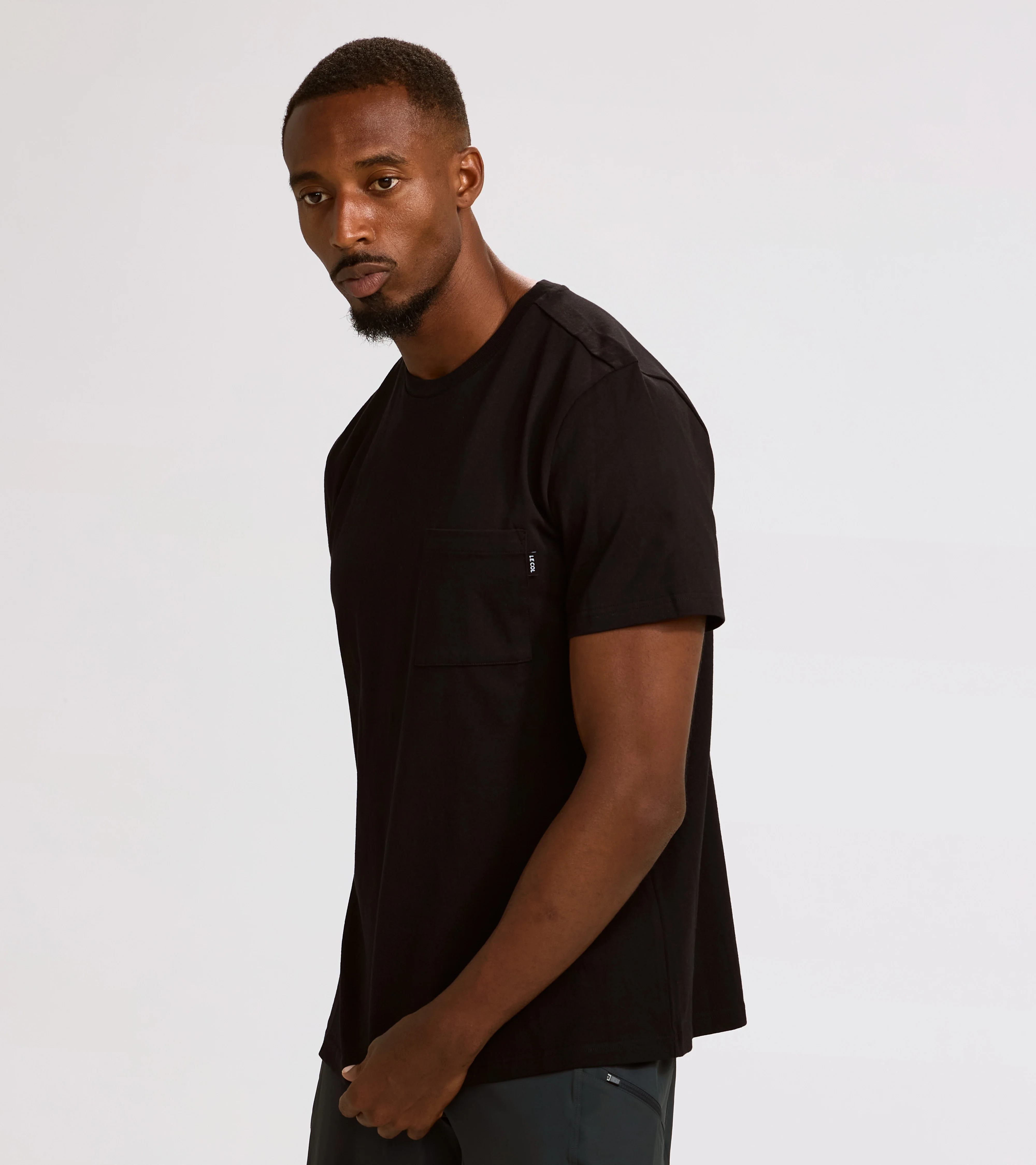 Unisex Cotton Pocket T-Shirt - Image 3