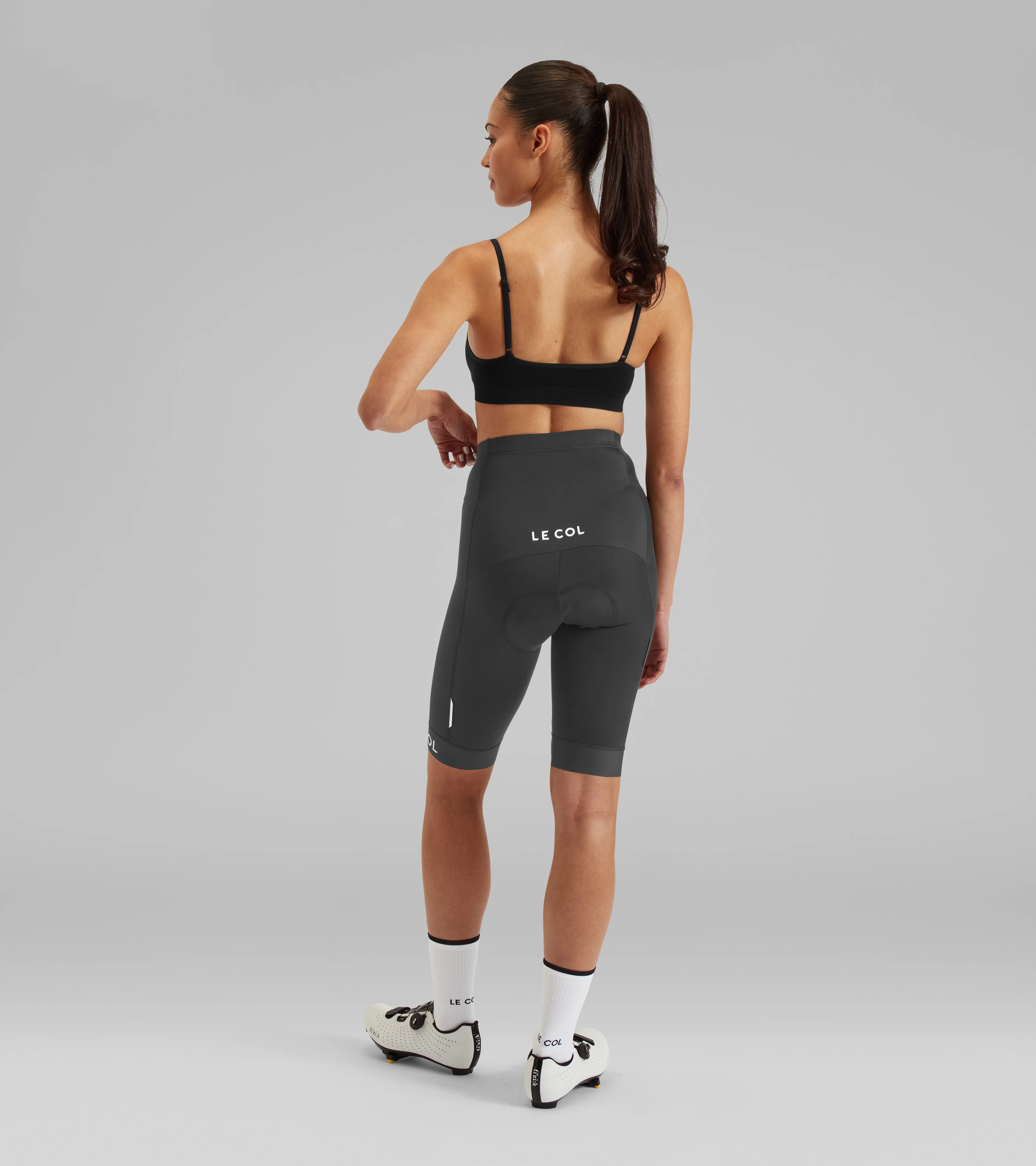 Womens Le Col Ride Waist Shorts - Image 3