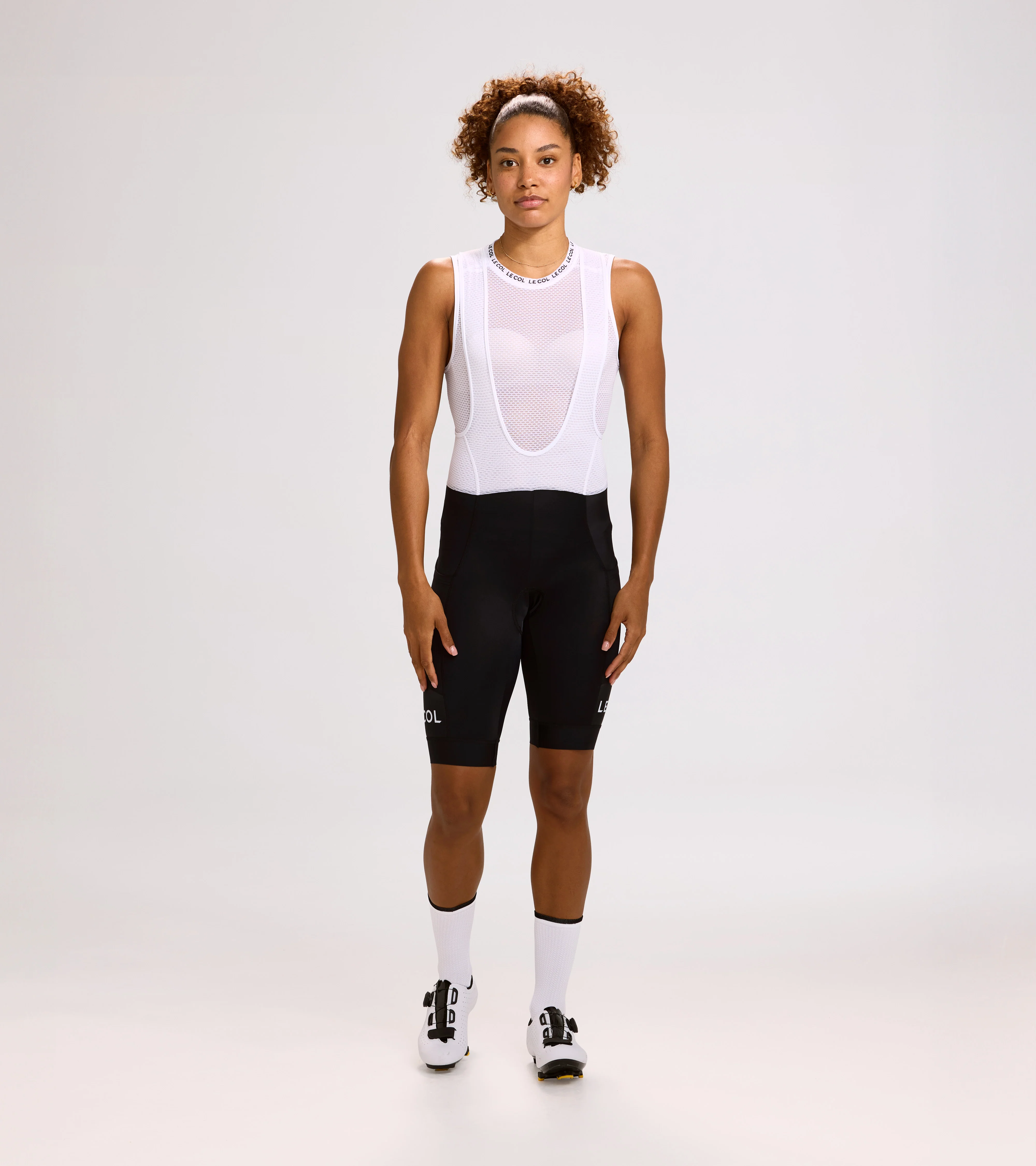 Womens Sport Cargo Bib Shorts - Image 6