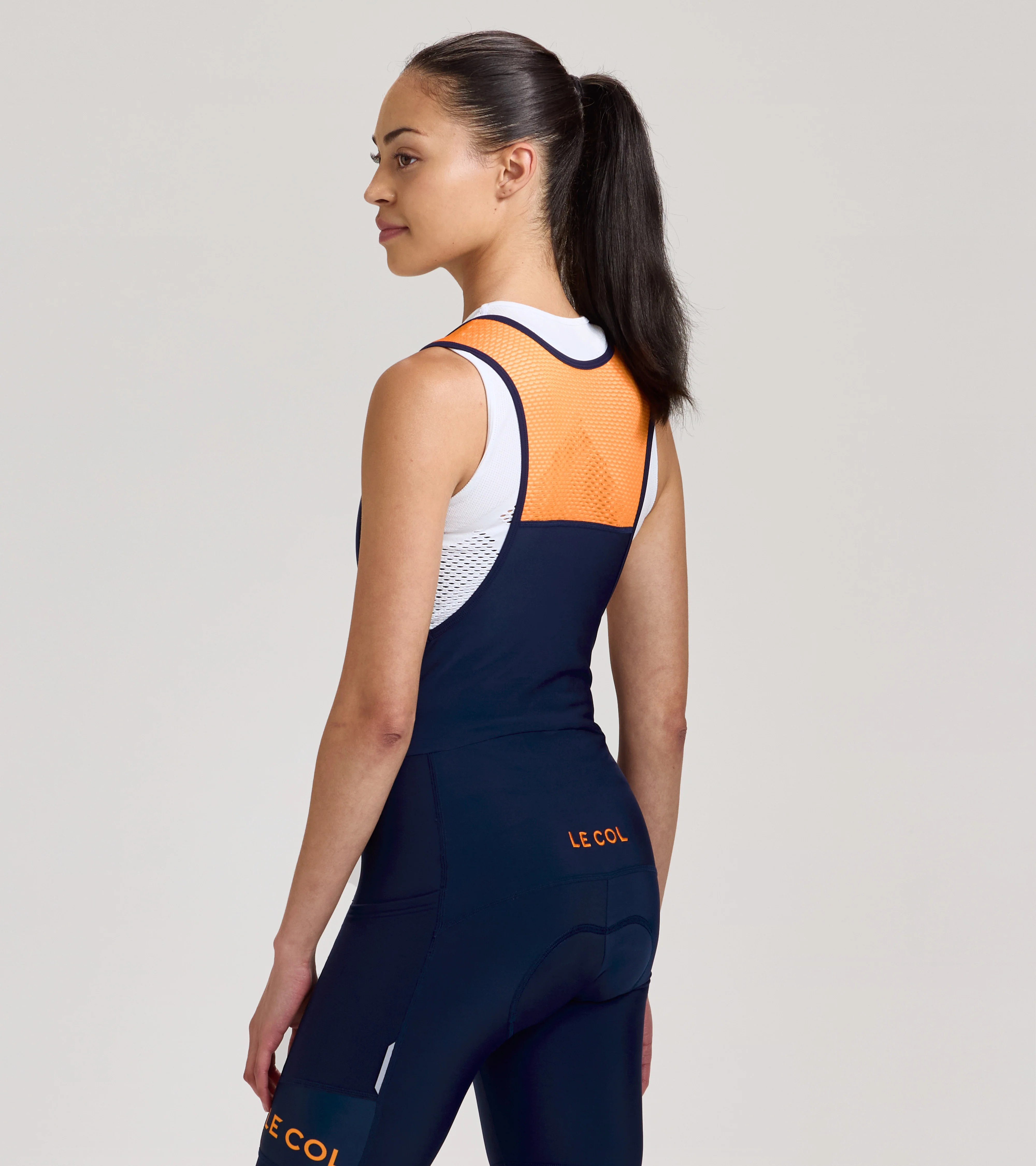 Womens Sport Cargo Thermal Bib Shorts - Image 4