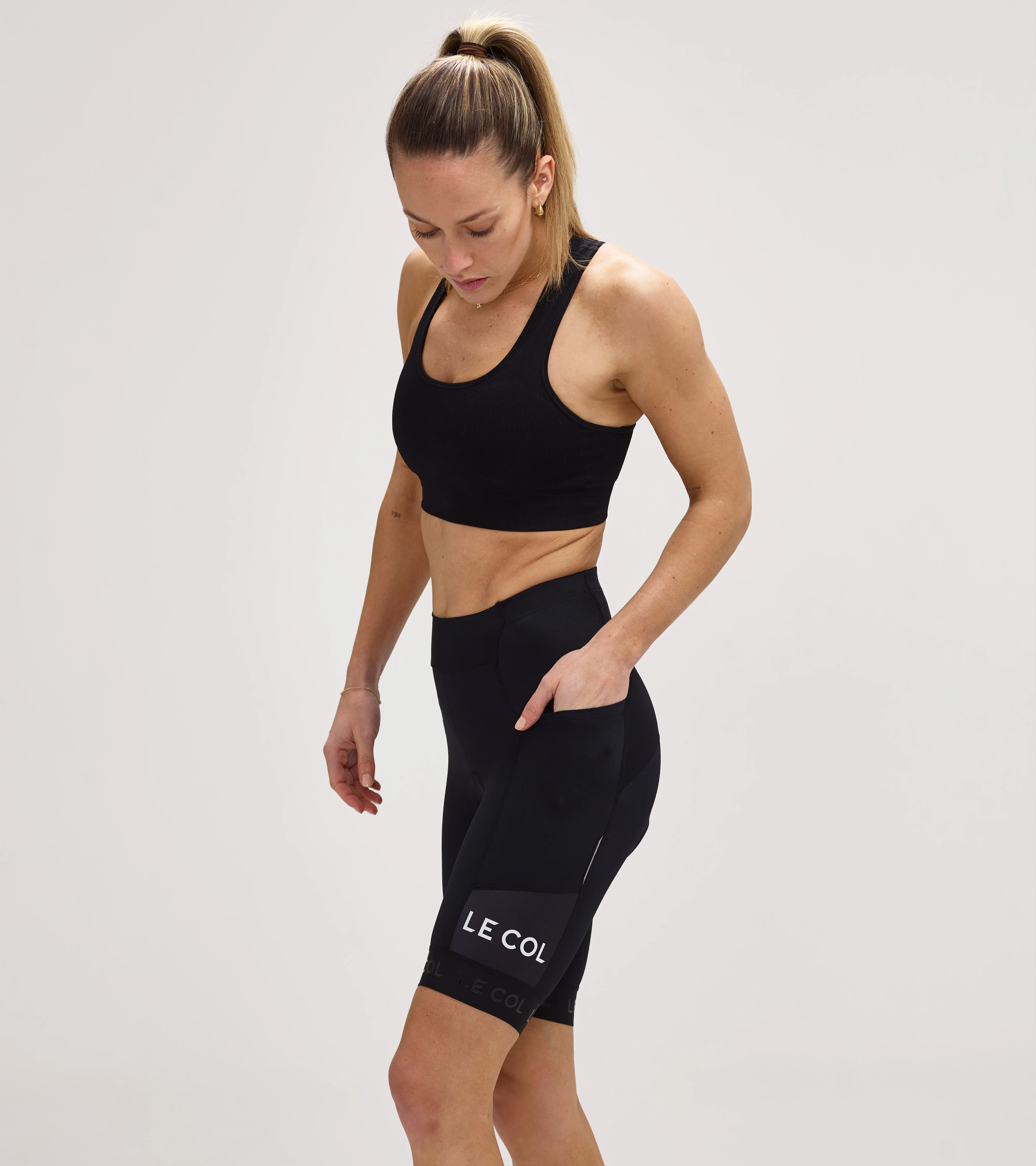 Womens Sport Cargo Waist Shorts - Image 4