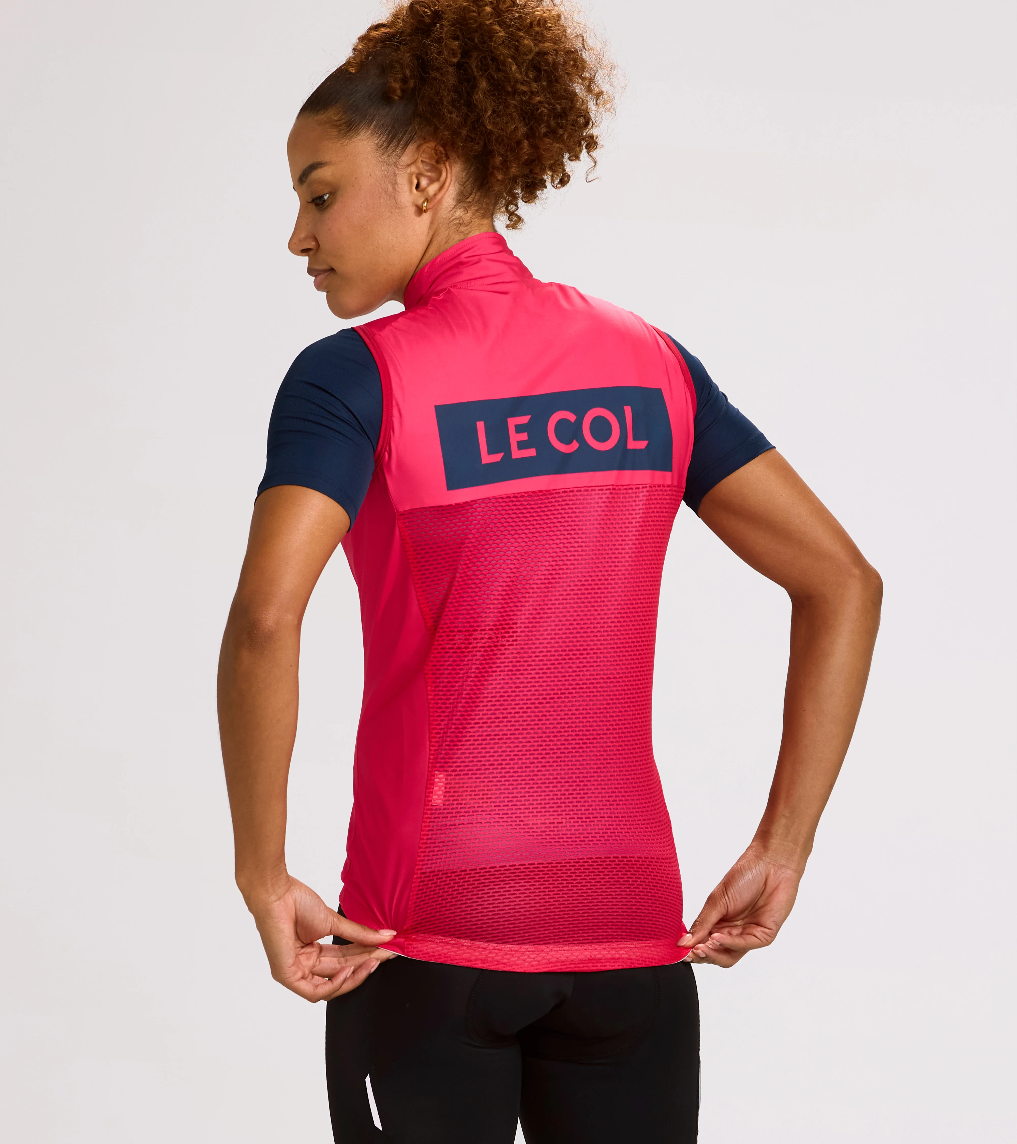 Womens Sport Logo Gilet - Image 4