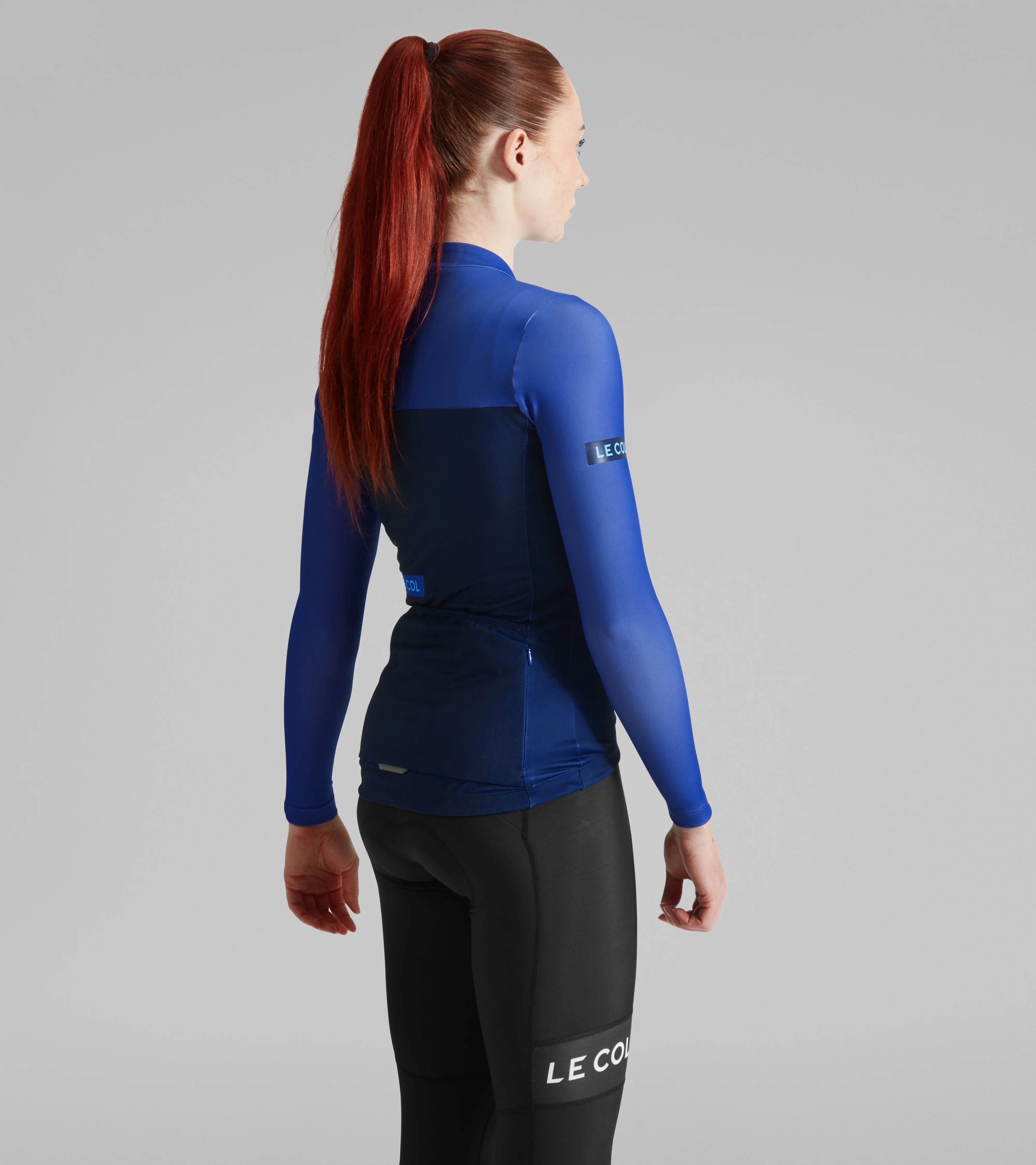 Womens Sport Long Sleeve Block Jersey - Image 4