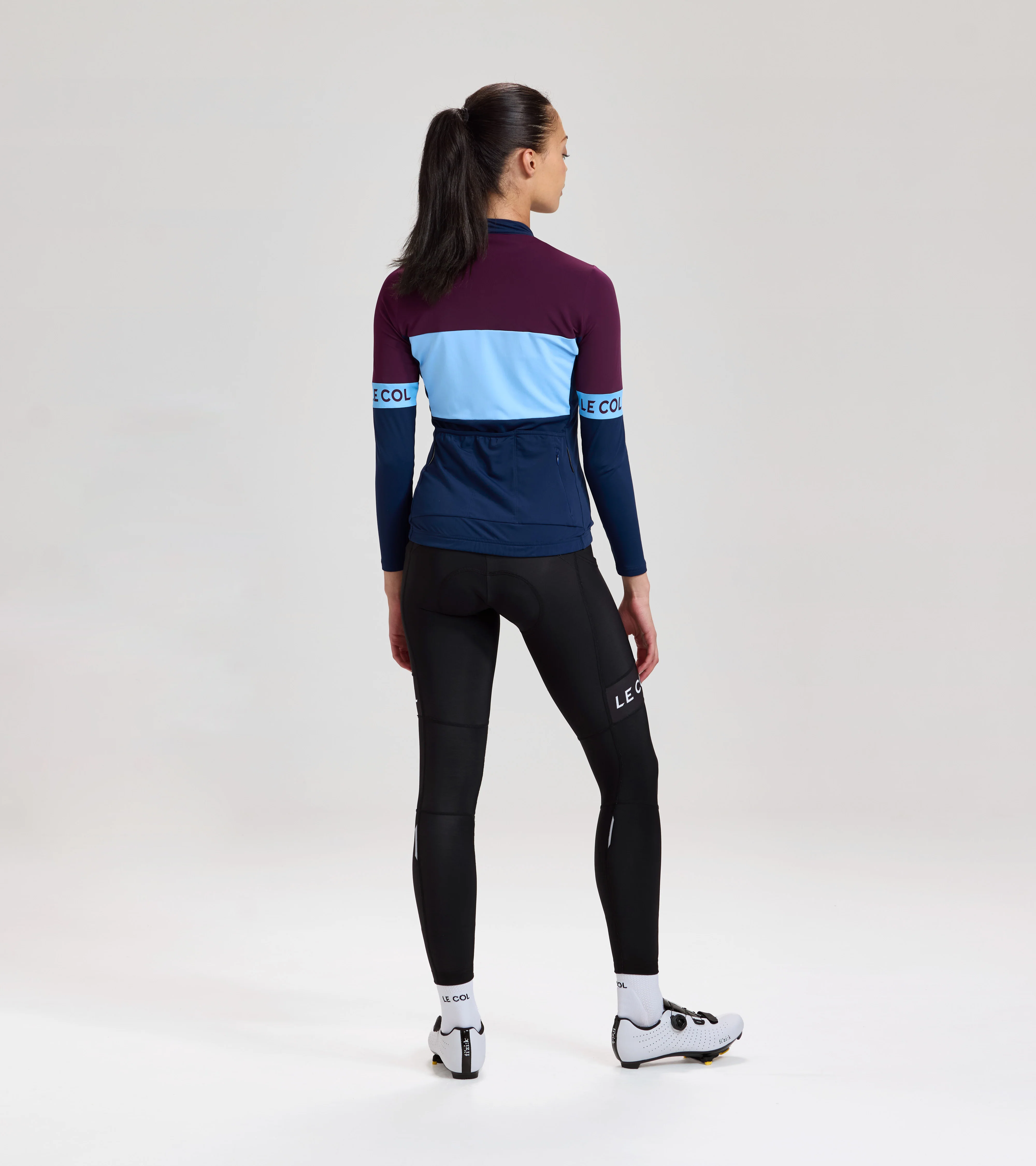 Womens Sport Tricolour Long Sleeve Jersey - Image 13