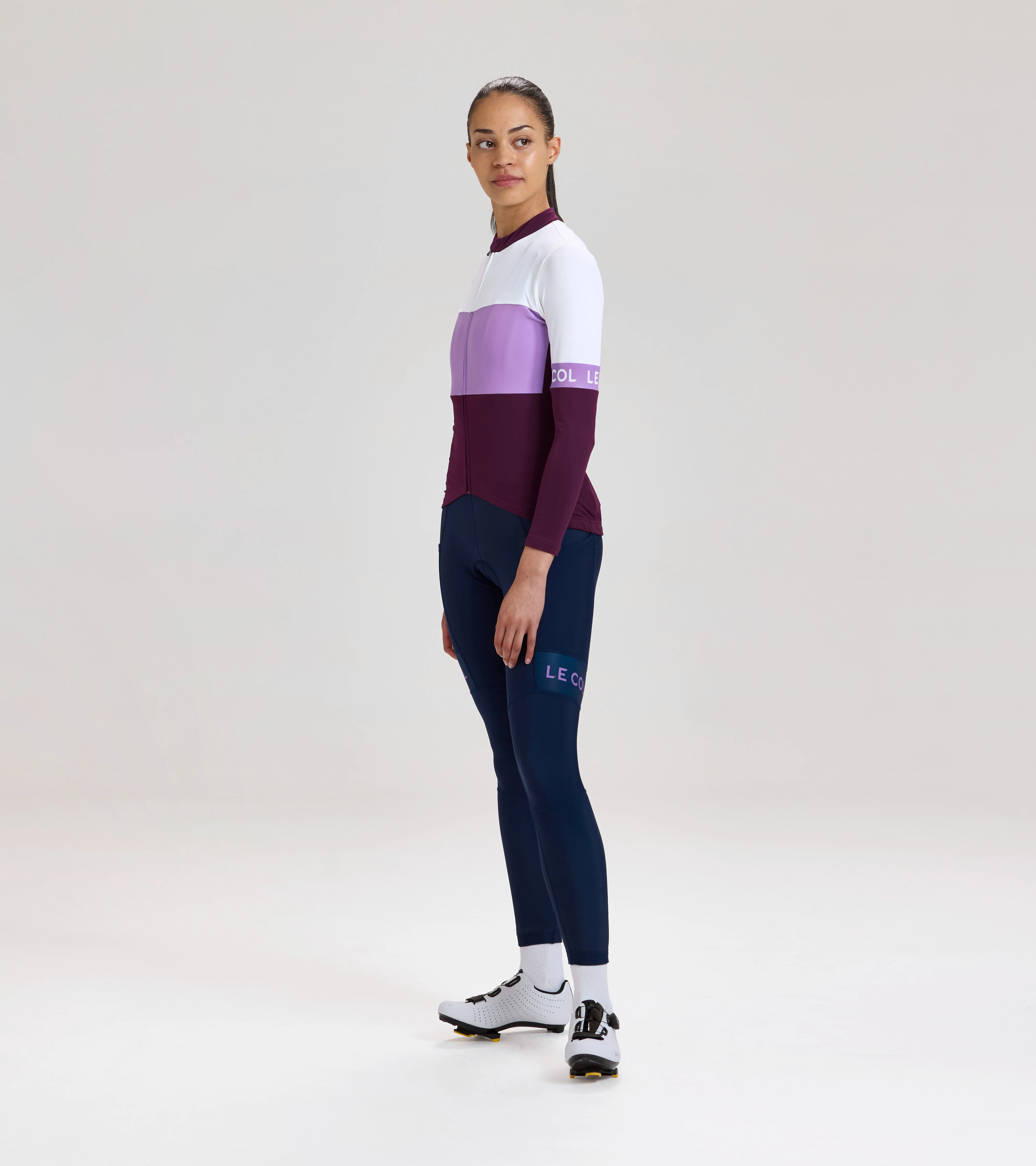 Womens Sport Tricolour Long Sleeve Jersey - Image 3