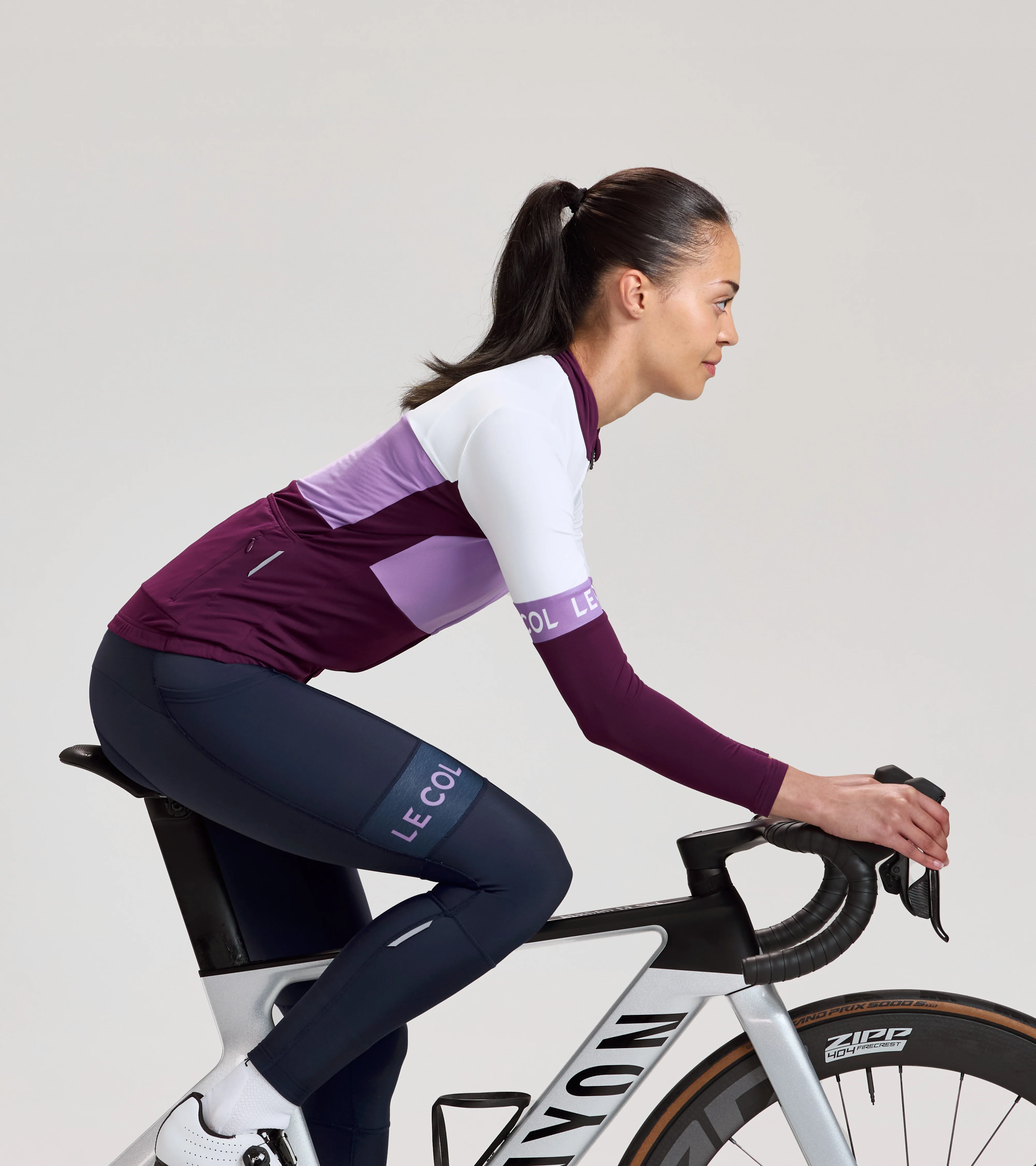 Womens Sport Tricolour Long Sleeve Jersey - Image 6