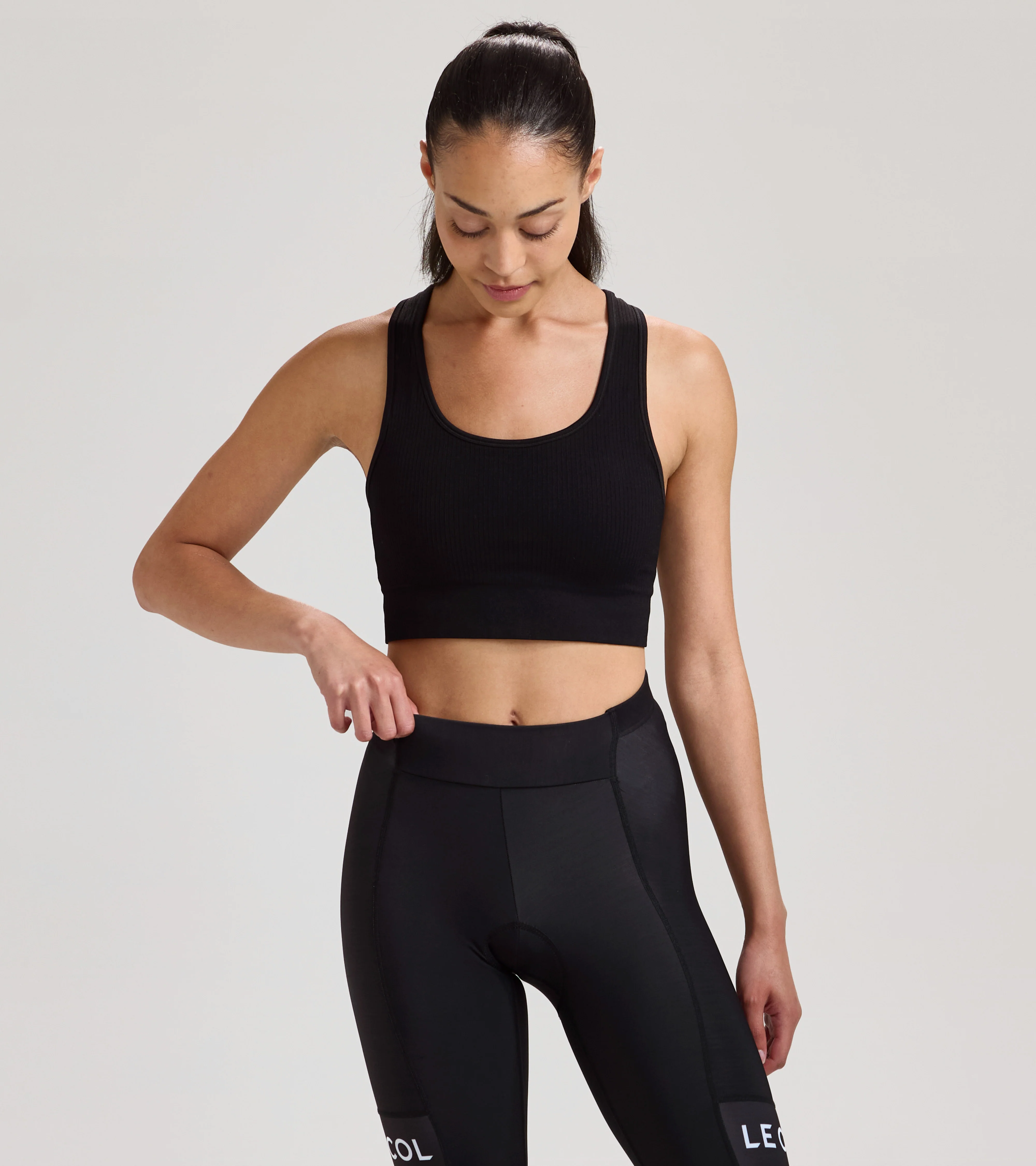 Womens Sport Waist Tights - Image 7
